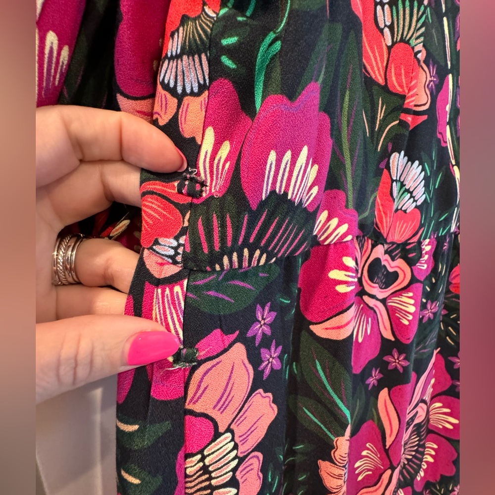 FARM Rio Floral Maxi Dress - Pink and Green - Picture 4 of 10